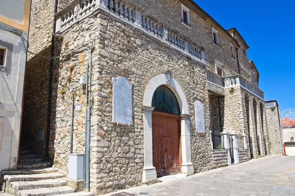 Ducal palace. Pietragalla. Basilicata. Italien. — Stockfoto