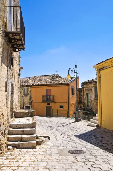 Aleja. Pietragalla. Basilicata. Włochy. — Zdjęcie stockowe