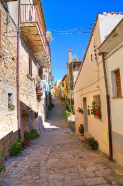alleyway. cancellara. Basilicata. İtalya.