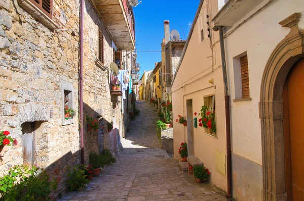 Une ruelle. Cancellara. Basilicate. Italie . — Photo