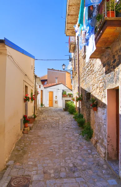 Alleyway. Cancellara. Basilicata. Italy. — Stock Photo, Image