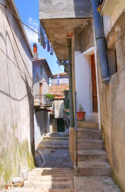 alleyway. Çek. Basilicata. İtalya.
