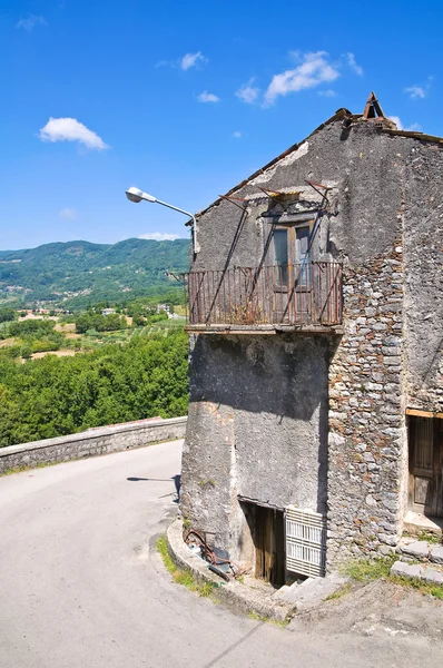 Gasse. viggianello. Basilikata. Italien. — Stockfoto