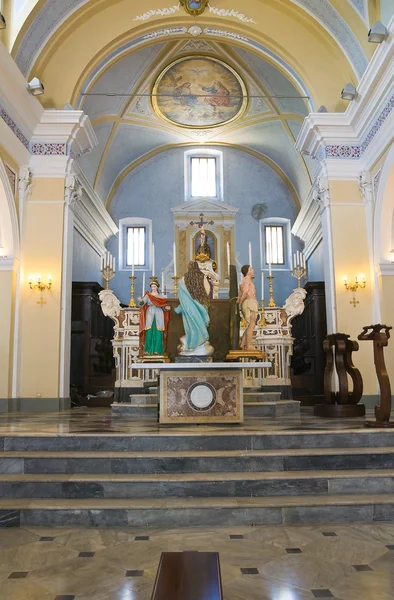 Viggianello의 어머니 교회입니다. 바실리카 타입니다. 이탈리아. — 스톡 사진
