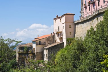 Panoramik çek. Basilicata. Güney İtalya.