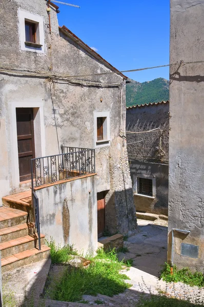 Alleyway. Morano Calabro. Calabria. Italy. — Stock Photo, Image