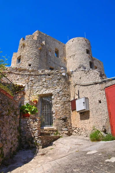 Castelo de Morano Calabro. Calábria. Itália . — Fotografia de Stock