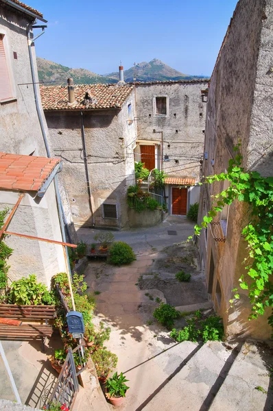 Steegje. Morano calabro. Calabria. Italië. — Stockfoto