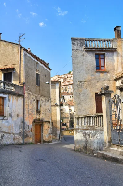 Vicolo. Morano Calabro. Calabria. Italia . — Foto Stock