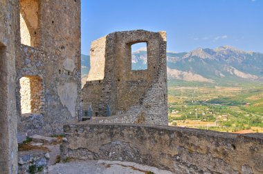 morano calabro Castle. Calabria. İtalya.