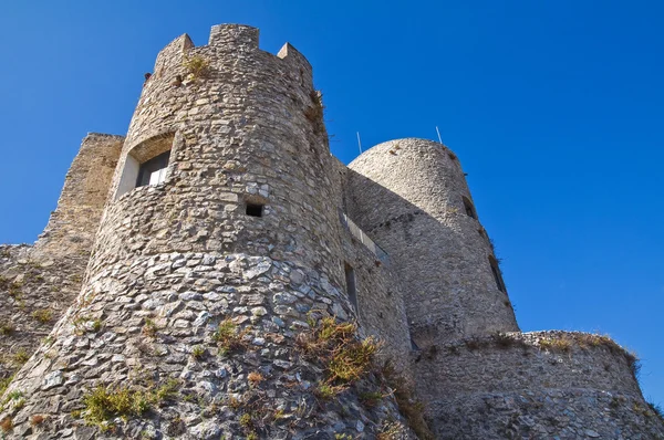 Morano 卡拉夫罗城堡。卡拉布里亚。意大利. — 图库照片