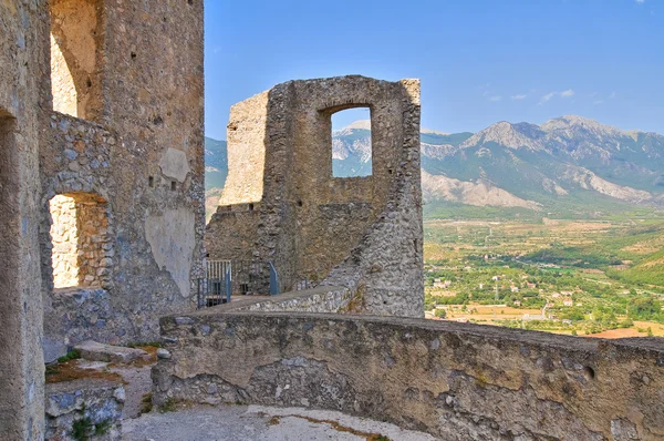Morano calabro Castle. Calabria. İtalya. — Stok fotoğraf