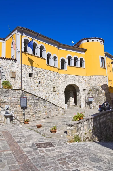 Loretti Palace. Satriano di Lucania. Włochy. — Zdjęcie stockowe