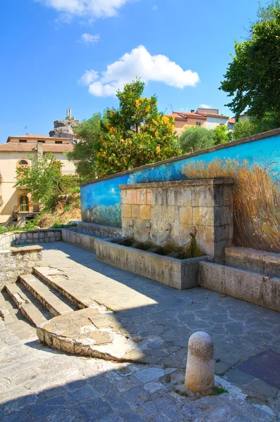 Callejuela. Satriano di Lucania. Italia . — Foto de Stock