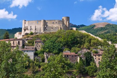 Manzarayı Brienza. Basilicata. Güney İtalya.