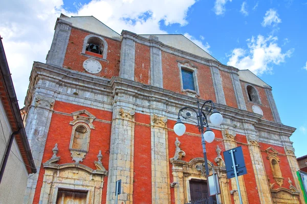 Mother Church of Assunta. Moliterno. Basilicata. Italy. — Stock Photo, Image