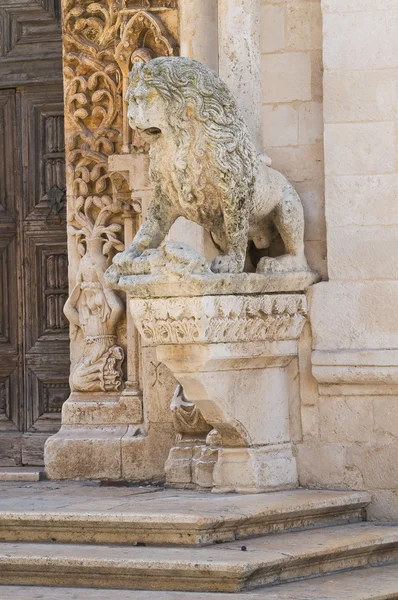 Katedrála Duomo Altamura. Puglia. Jižní Itálie. — Stock fotografie