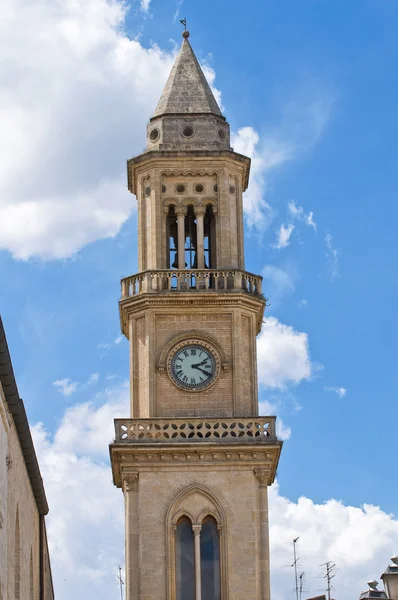 Uhrturm. altamura. Apulien. Italien. — Stockfoto