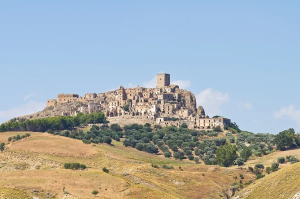 Панорамный вид на Крако. Ликата. Южная Италия . — стоковое фото