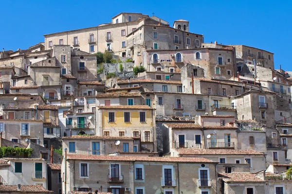 morano calabro panoramik manzaralı. Calabria. İtalya.