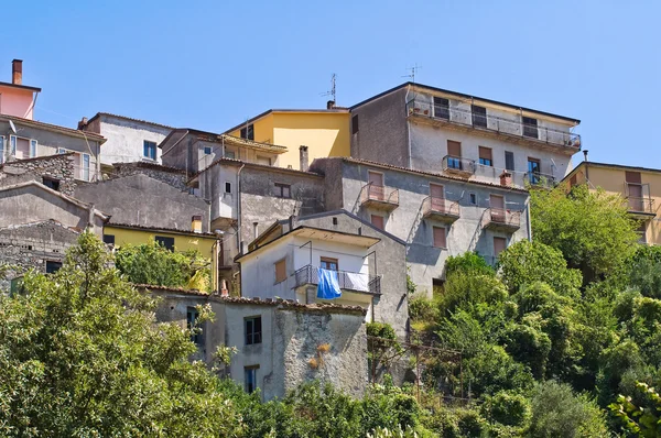 Vista panorâmica de Viggianello. Basilicata. Sul da Itália . — Fotografia de Stock