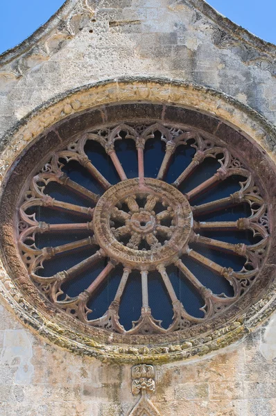 Fostrar kyrkan av Laterza. Puglia. Södra Italien. — Stockfoto