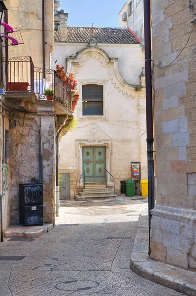 Para o beco. Altamura. Puglia. Itália . — Fotografia de Stock