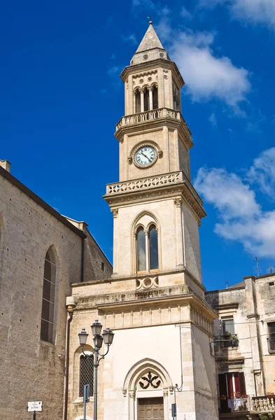 Torre do relógio. Altamura. Puglia. Itália . — Fotografia de Stock