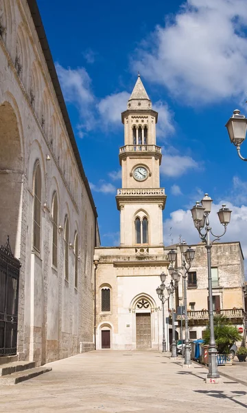 Torre do relógio. Altamura. Puglia. Itália . — Fotografia de Stock