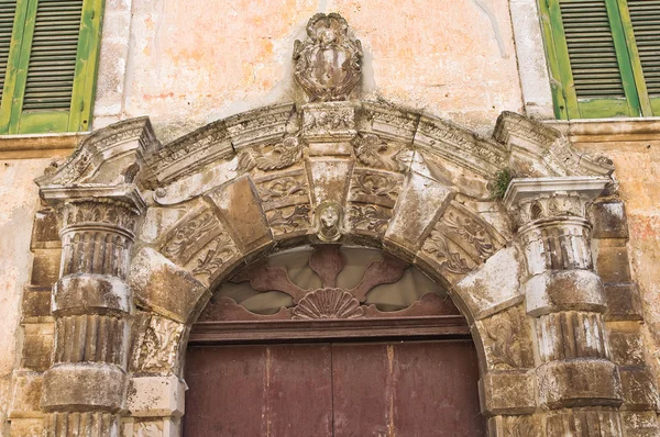 Historical palace. Altamura. Puglia. Italy. — Stock Photo, Image