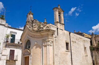 Kilise madonna dei martiri. Altamura. Puglia. İtalya.