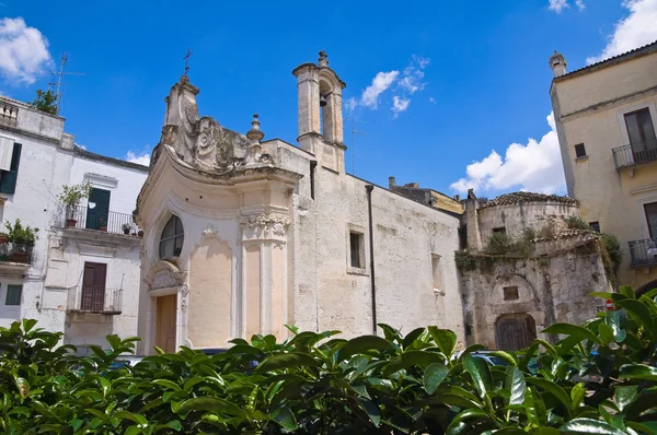 Kyrkan av madonna dei martiri. Altamura. Puglia. Italien. — Stockfoto