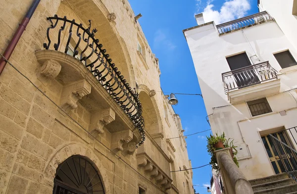 Baldassarre palota. Altamura vagyok. Puglia vagyok. Olaszország. — Stock Fotó