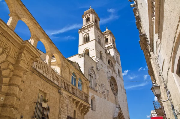 Duomo Cathedral of Altamura. Puglia. Italy. — Stock Photo, Image