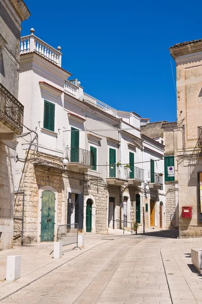 Uličky. Minervino murge. Puglia. Itálie. — Stock fotografie