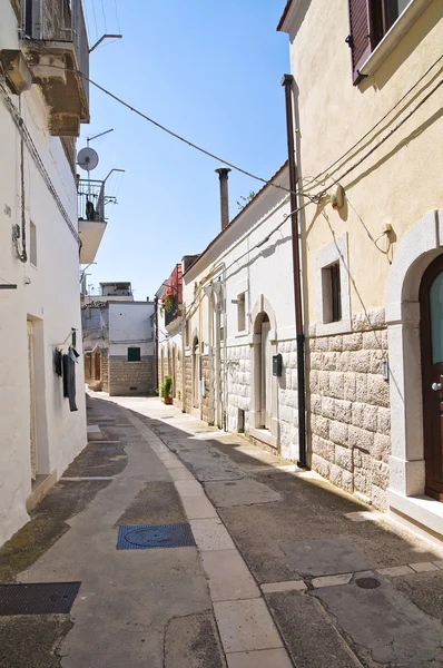 Steegje. Minervino murge. Puglia. Italië. — Stockfoto