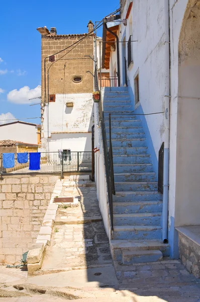 Steegje. Minervino murge. Puglia. Italië. — Stockfoto