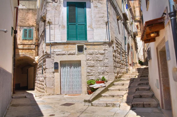 Uličky. Minervino murge. Puglia. Itálie. — Stock fotografie