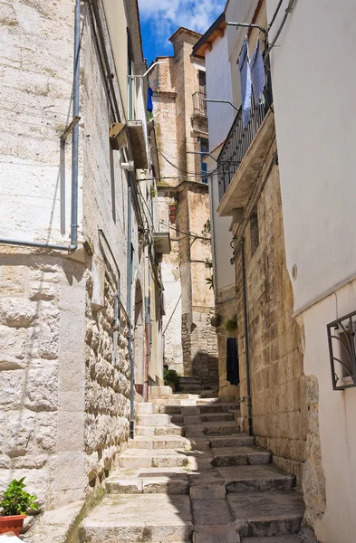 Gasse. minervino murge. Apulien. Italien. — Stockfoto