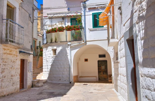 Callejuela. Minervino Murge. Puglia. Italia . — Foto de Stock