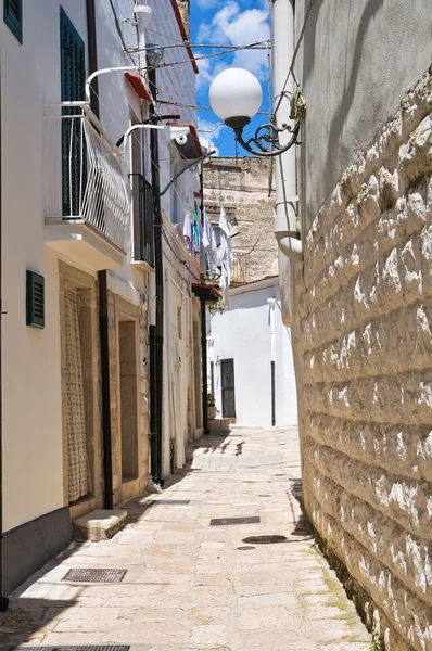 Steegje. Minervino murge. Puglia. Italië. — Stockfoto