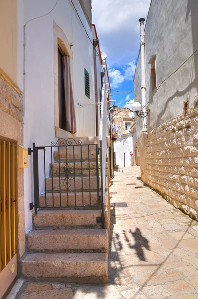 Steegje. Minervino murge. Puglia. Italië. — Stockfoto