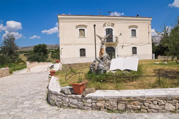 Madonna del Sabato heiligdom. Minervino Murge. Puglia. Italië. — Stockfoto