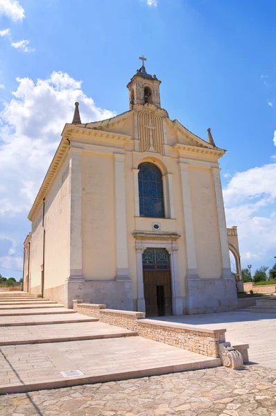 Madonna del Sabato Sanctuary. Minervino Murge. Puglia. Italy. — Stock Photo, Image