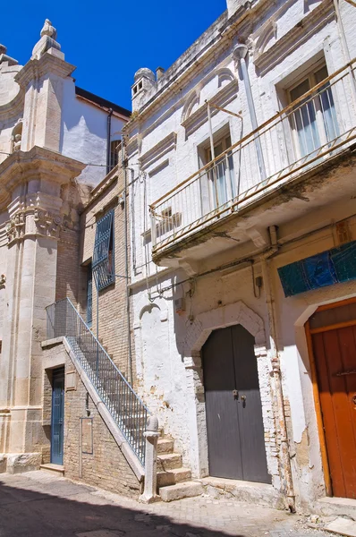 Para o beco. San Severo. Puglia. Itália . — Fotografia de Stock