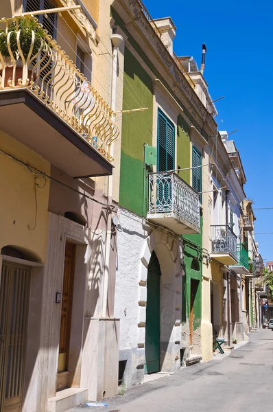 Gasse. san severo. Apulien. Italien. — Stockfoto