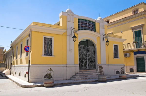 Palazzo storico. San Severo. Puglia. Italia . — Foto Stock