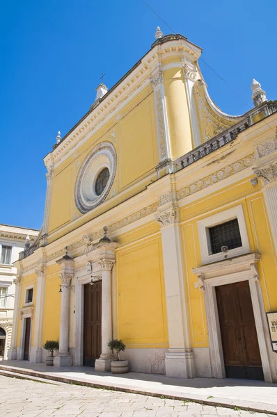 Moeder kerk van san severo. Puglia. Italië. — Stockfoto