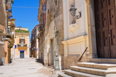 alleyway. San severo. Puglia. İtalya.