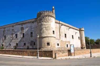 Ducal kale TORREMAGGIORE. Puglia. İtalya.